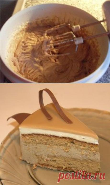 Кофейный крем для бисквитного торта | Рецепты тортов, пошаговое приготовление с фото