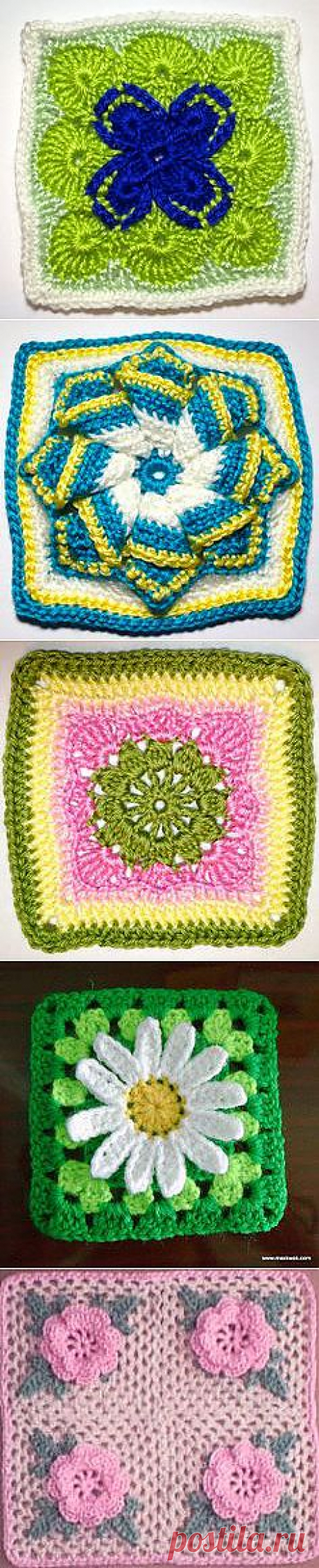 Crochet squares