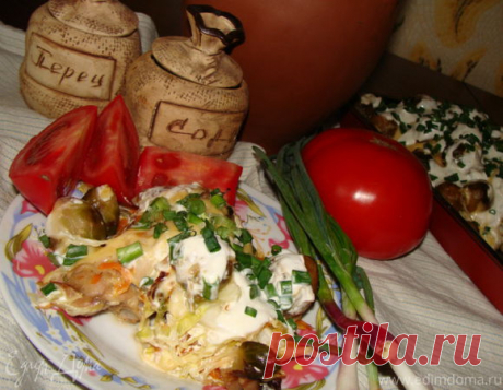 Куриные бедра в овощной шубке | Официальный сайт кулинарных рецептов Юлии Высоцкой