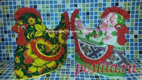 Купить Грелка на чайник Наседка. - комбинированный, грелка, чайник, кухня, тепло, курица, курочка, бязь