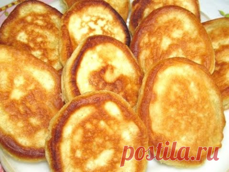 #Вкусно -  Пышные #ОЛАДУШКИ Как Приготовить Вкусные  #ОЛАДЬИ на Кефире