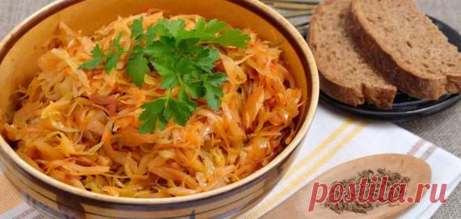 Что добавить в тушеную капусту, чтобы по-новому раскрыть вкус: один ингредиент