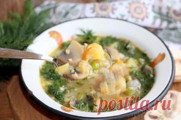 Грибная похлебка — MOJAKUHNJA.ru