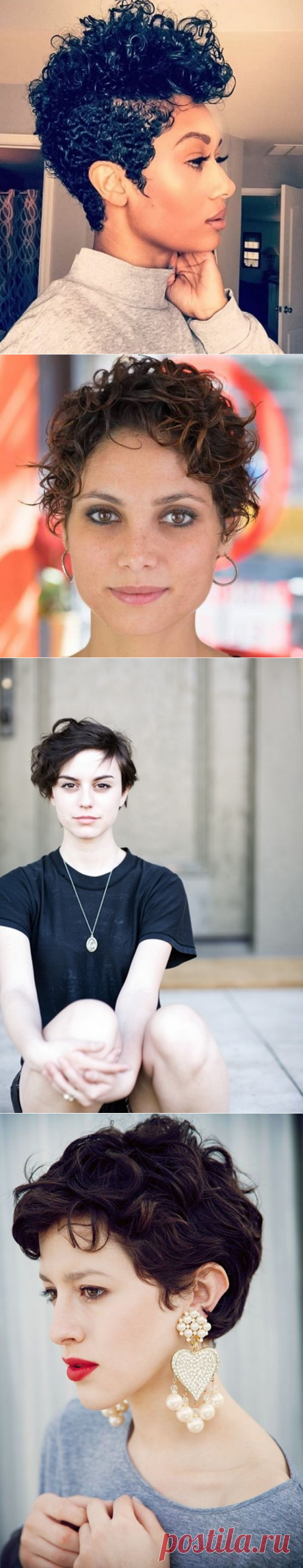Модные стрижки для вьющихся и кудрявых волос 2017-2018 – фото, тренды, новинки. Смелые и креативные короткие стрижки для вьющихся волос 2017-2018 года