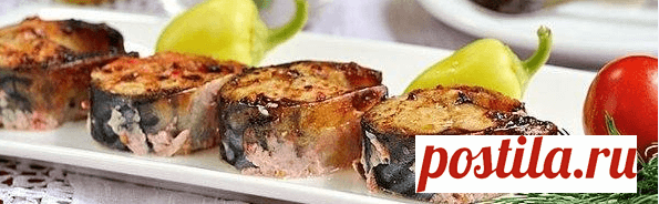 Скумбрия запеченная в духовке