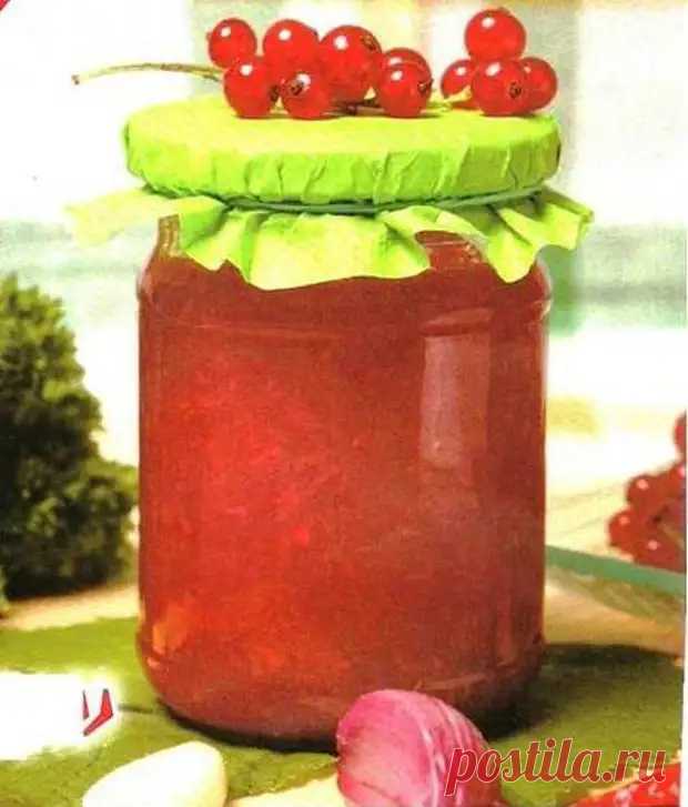 Соус из красной смородины 