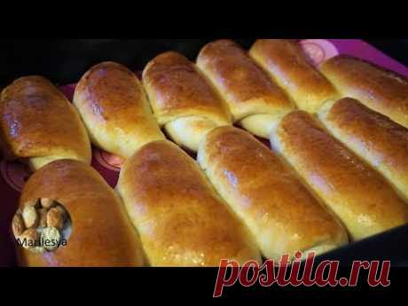 Рогалики с варёной сгущёнкой слоистые и мягкие