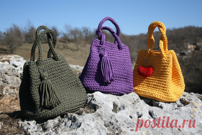 Связала модную сумку. Буду носить лет 10 точно | Только handmade | Яндекс Дзен