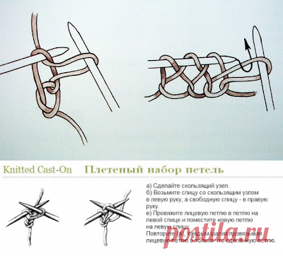 ПЛЕТЕНЫЙ НАБОР ПЕТЕЛЬ.