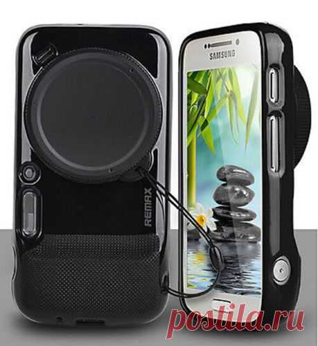 Чехол + крышка объектива Samsung Galaxy S4 Zoom C101