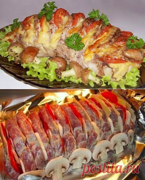 Как приготовить мясо гармошка - рецепт, ингридиенты и фотографии