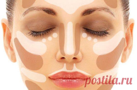 ПРИМЕР НАНЕСЕНИЯ СКУЛЬПТОРА И ХАЙЛАЙТЕРА