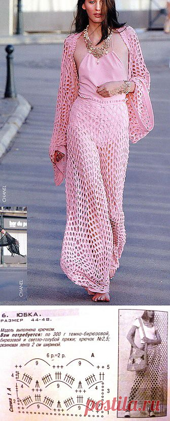 Розовая воздушность.