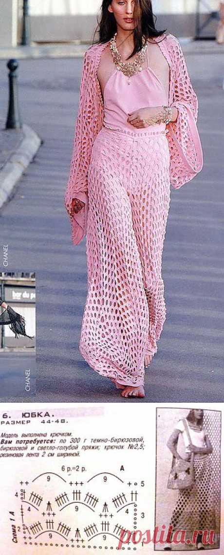 Розовая воздушность.