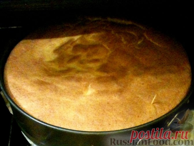 Рецепт: Бисквит с тыквой на RussianFood.com
