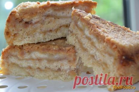 Как приготовить насыпной пирог с яблоками