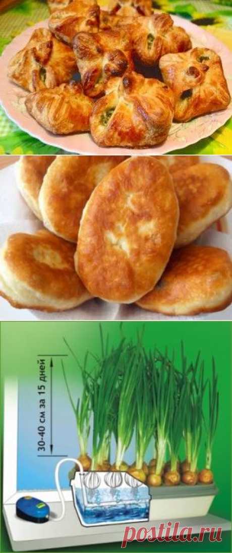 Слойки с зеленью и яйцом | Мой садочек