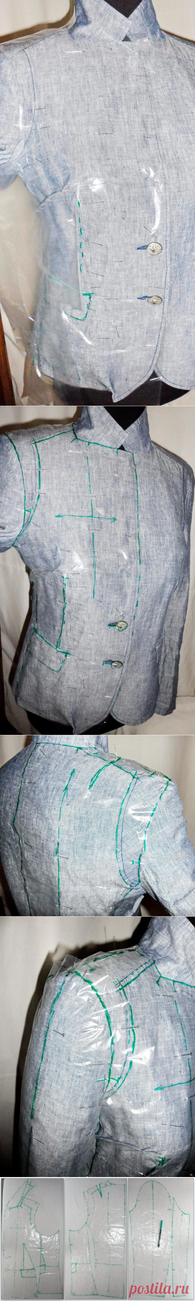 снятие мерки с готового изделия