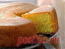 Апельсиновый кекс с апельсиновой глазурью