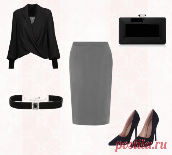 6 способов носить серую юбку с шиком — BurdaStyle.ru