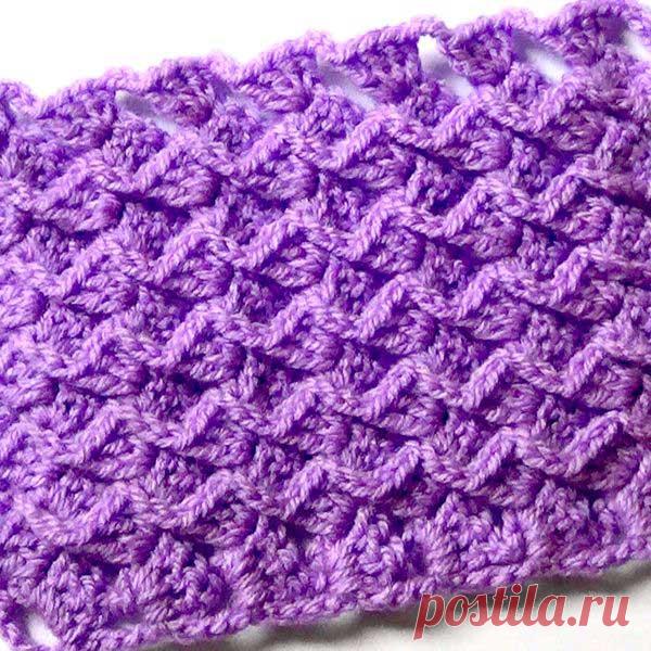 Объемный узор 3D http://chudo-klubok.ru/obemnyiy-uzor-3d/