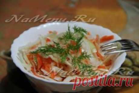 Быстрая маринованная капуста