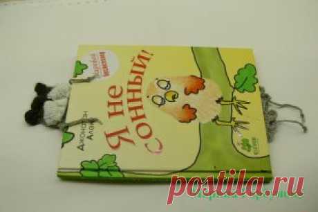 Закладка вязаная для книг КотТимошка. Авторская ручная работа (56) Одноклассники