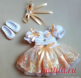 Нарядное платье для паолочки / Одежда для кукол / Шопик. Продать купить куклу / Бэйбики. Куклы фото. Одежда для кукол