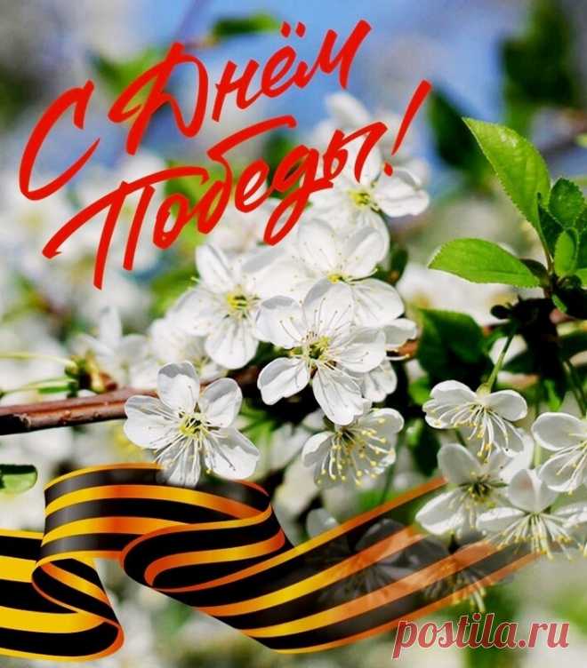 ༺🌸༻Цвети Весна, под Мирным Небом!
       С Днём Великой Победы!..