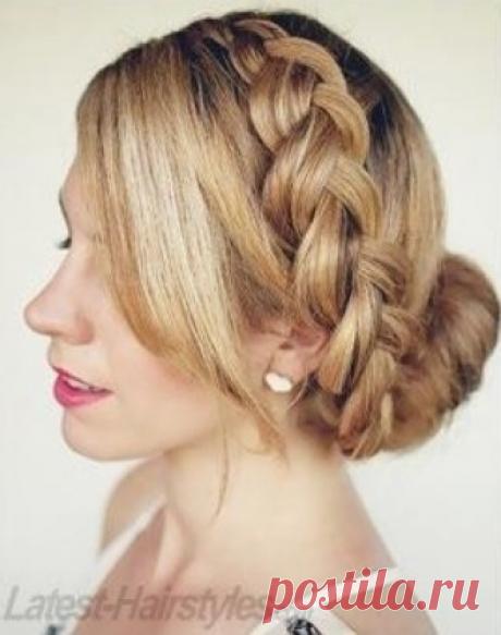 Лёгкая причёска