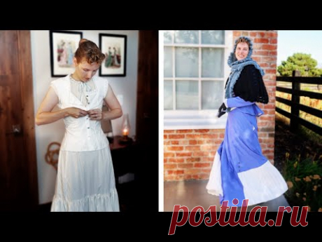 Getting Dressed in 1892 - a Victorian Winter Walking Ensemble
