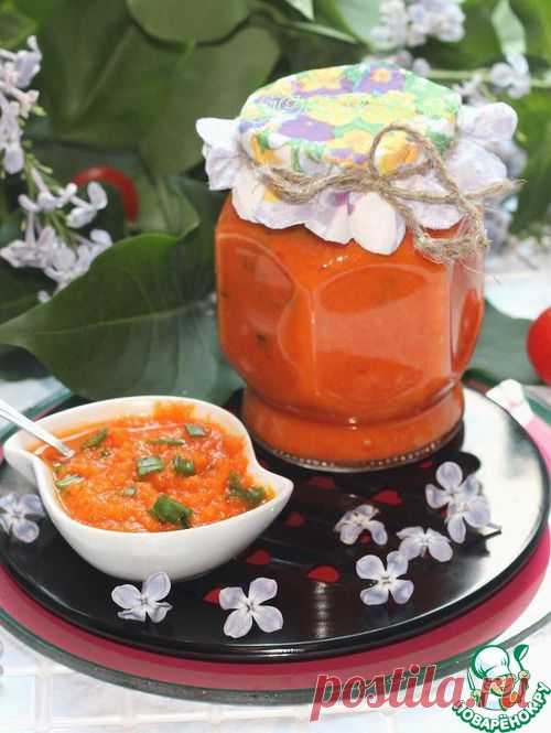 Морковная сальса.