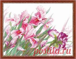 "Ирисы" Риолис 100/024 (крестик)