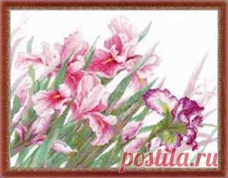 &quot;Ирисы&quot; Риолис 100/024 (крестик)
