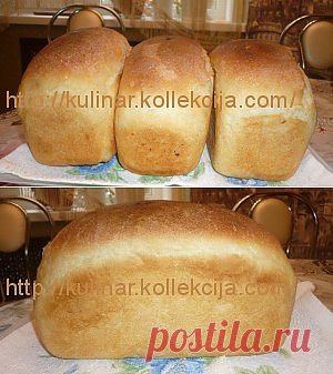 Домашний белый хлеб от Эллы Проскуриной. | Кулинария своими руками