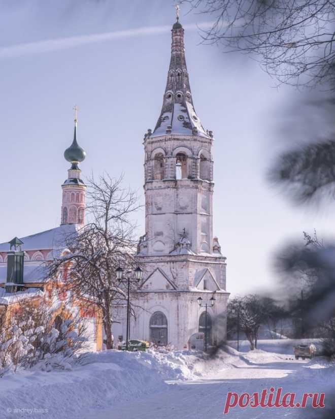 Суздаль, улица Лебедева, церковь Николая Чудотворца.
📷 andrey.bass