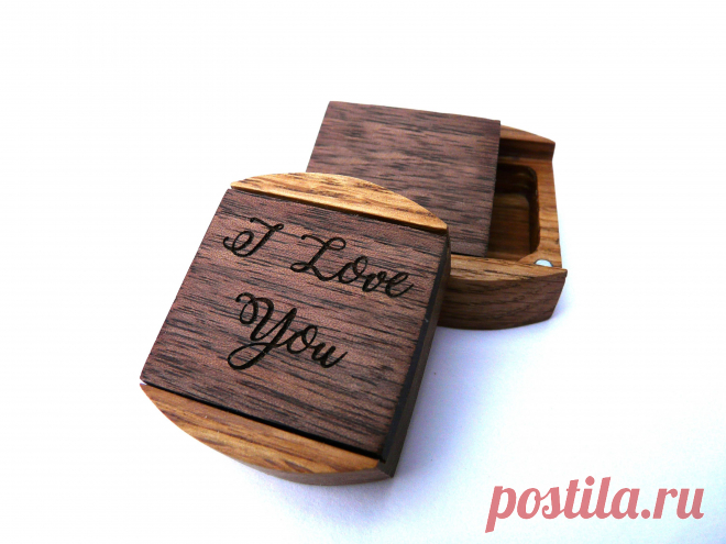 Really love this, from the Etsy shop MemorableLand. https://etsy.me/2pIhpRy #etsy #weddings #oakwood #personalisedbox #customengraved #woodenringbox #valentinesgift #personalized #proposalringbox #wedding