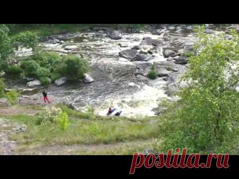 Порог Ревун на реке Исеть