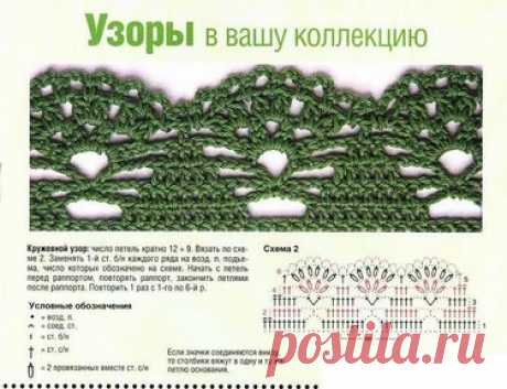 22 карточки в коллекции «Кайма крючком.» пользователя Людмила Ф. в Яндекс.Коллекциях