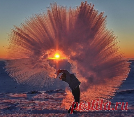 Снежный взрыв.