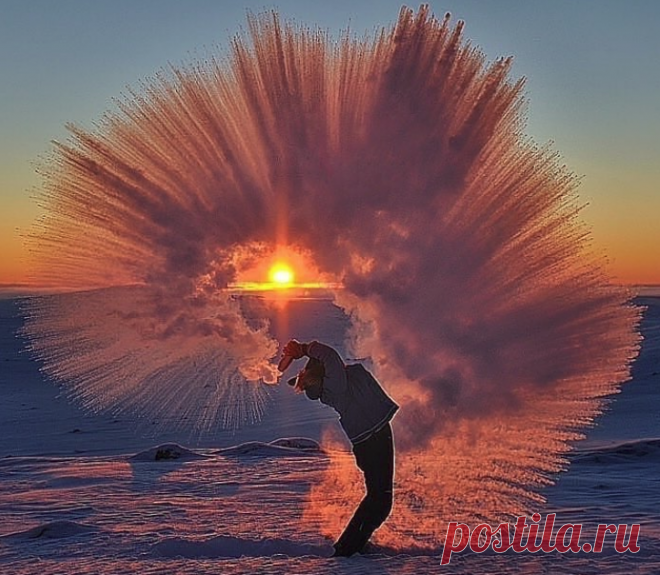 Снежный взрыв.