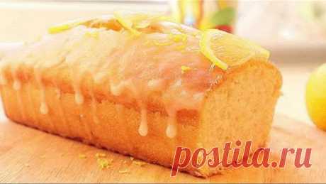 Постный ЛИМОННЫЙ КЕКС 🍋Влажный и пористый!Быстро, доступно, легко!Без яиц и молочки!
