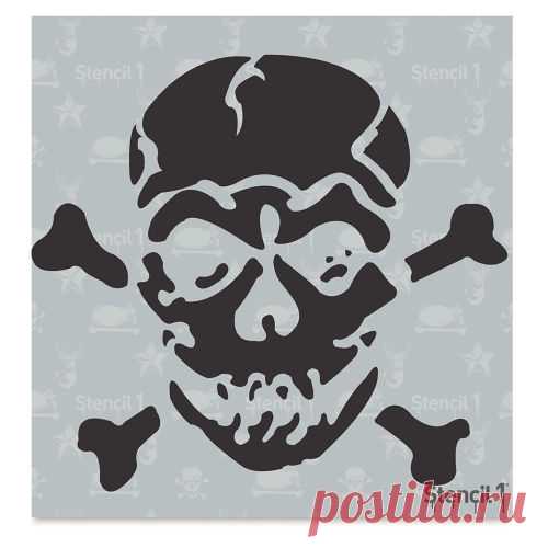 Plantilla Stencil1 - Jolly Roger, 5-3/4