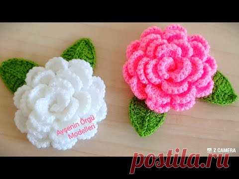 EN KOLAY GÜL YAPILIŞI PATİK SÜSÜ PATİK GÜLÜ ROSE fabrication
