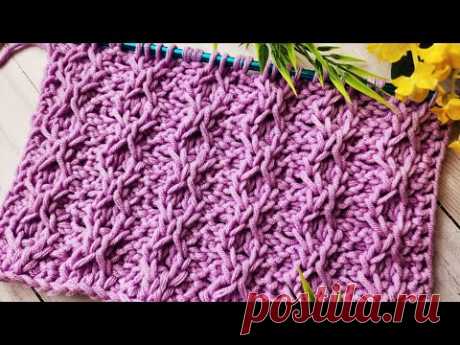 Winter 2025 ~ Braided Waves: Tunisian Crochet Pattern with Knitted Elegance