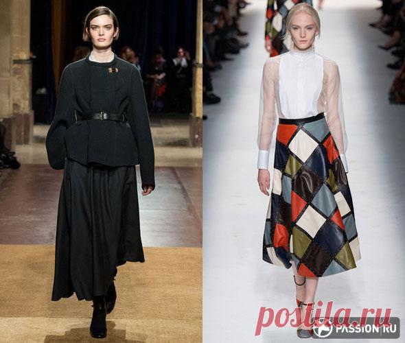Юбки-миди: с подиума в гардероб | Женские страсти