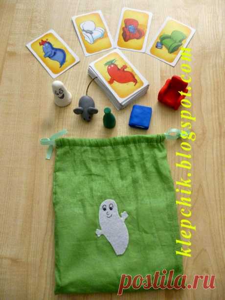 КЛЁПИНЫ ЗАТЕИ: Настольные игры своими руками. Барабашка.