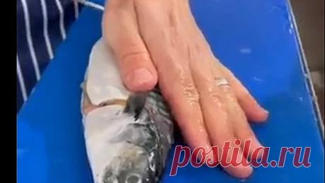 Супер, разделывать рыбу это искусство.
