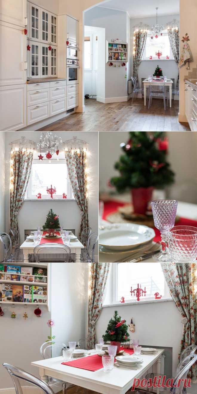 Трёхкомнатная квартира с новогодним декором — Furniteka Magazine