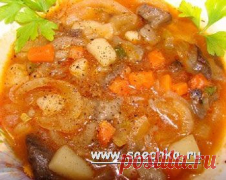 Похлебка грибная | рецепты на Saechka.Ru